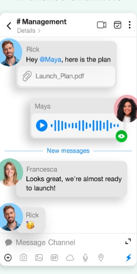 Spike: Email & Team Chat