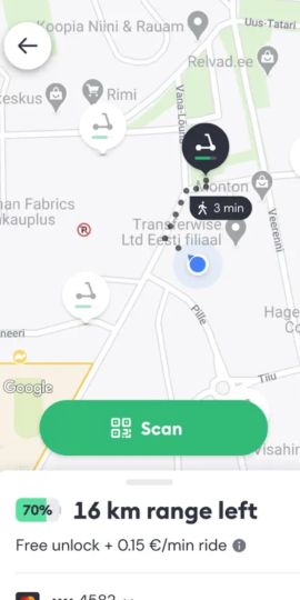 Bolt: Request a Ride