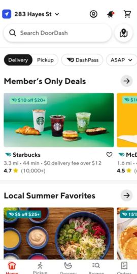 DoorDash - Food Delivery