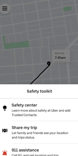 Uber - Request a ride