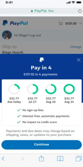 PayPal - Send, Shop, Manage